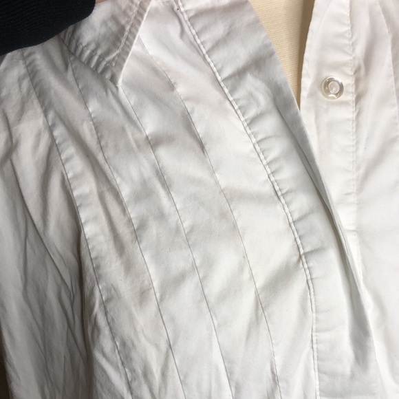 Motto Australia Is hire Cotton Pleated Button Down Shirt L - Picture 6 of 7